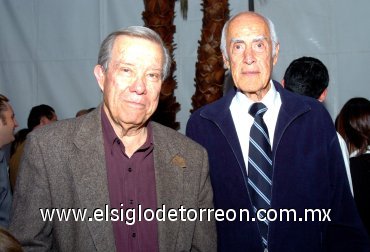 05112007
Ramón Iriarte y Germán González en reciente evento.
