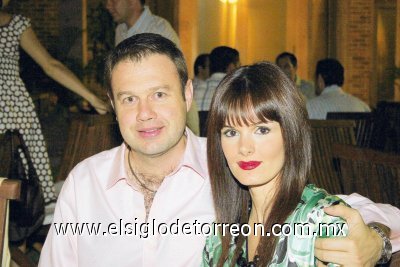 Jorge Sada y Cecilia Monterrubio