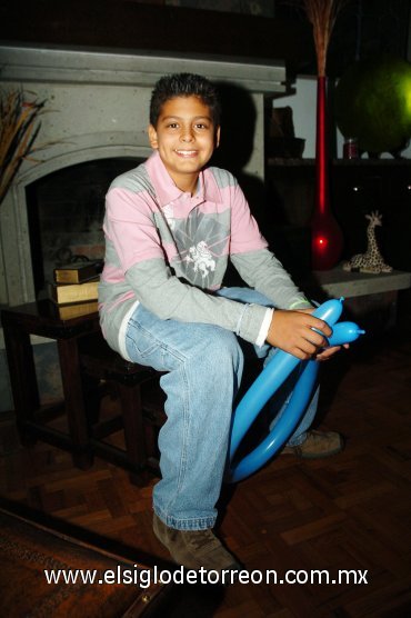07112007
Cumplió 13 años Tony Batarse Gutiérrez.