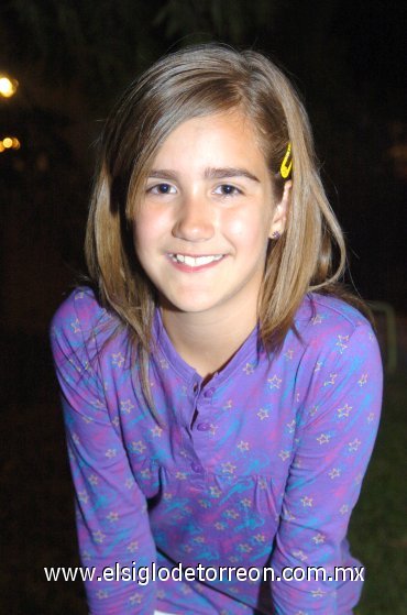 12112007
Ángela Buttler Garza cumplió 12 años.