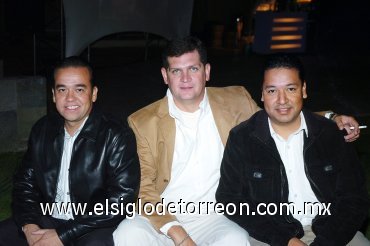 07112007
Gustavo Valdez, Mauricio Álvarez y Benito Ramos.