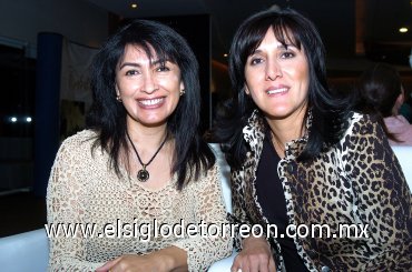 10112007
María Mayela Reyes Rivera y María Inés Vega Frías.