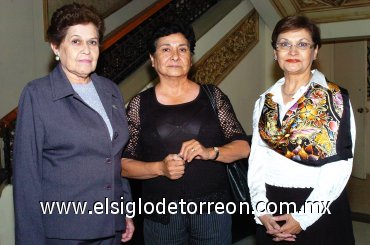 11112007
Josefina Ochoa, Queta y Claudia Máynez.
