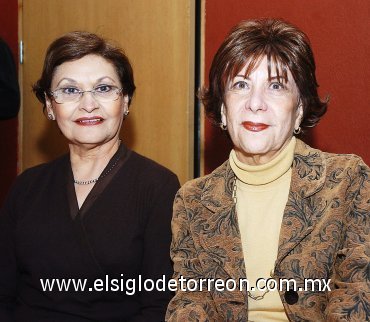 14112007
Eva Maisterrena y Claudia Máynez.