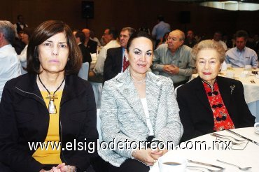 14112007
Rosario Ramos Salas, Yeye Romo Zozaya y Pilar Díaz Rivera de López.
