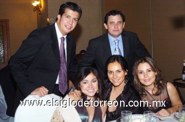 15112007
Julia Montoya, Liliana Rodríguez, Luly Colores, Alberto de la Rosa y Adrián Méndez.