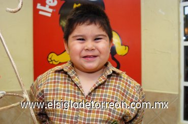 23112007
Salvador Cabrera García en su fiesta de cuatro años de edad.