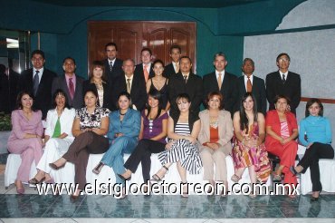 25112007
Alumnos graduados de la Facultad de Administración Fiscal y Financiera de U.A. de C. que concluyeron diplomado en Nóminas y Seguridad Socia