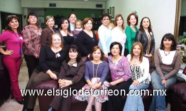 04122007
María Rosa, Elena, Norma Araujo, Hilde Oviedo, Nora, Analy López, Cecilia Zúñiga, Peregrina Borrego, Nancy Lozano, Maricela Delgadillo, Martha Hermosillo, Lourdes Jaime, Mayela Morales, Mayela Guerra y Mary Carmen
