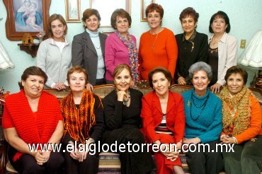 07122007
Pily del Río, Sarita Garibay, Lucía Martínez, Caty del Río, Gloria Sánchez, Blanca González, Oralia Cueva, Blanca Inés Martínez, Tina de Echávez, Norma Mañon, Martha Saravia y Elena Carrillo.