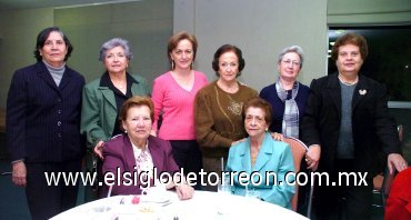 08122007
Anita Fernández, Chabelita Gil, Suse Huerta, Eva González, Sendy López, María Elena Verano y Esperanza Echeverría.