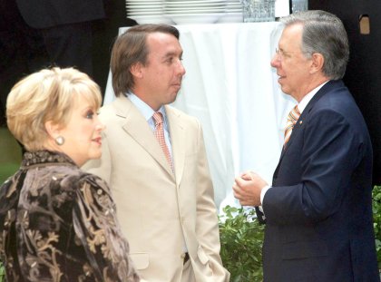 Emilio Azcárraga Jean, presidente del Grupo Televisa se encontró con los Zabludovski, quienes renunciaron hace 10 años a la televisora.
