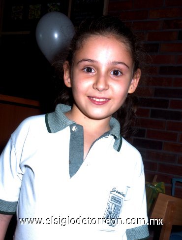 18122007
Lucía Falcón, en la fiesta de Ilse Areli Morató.