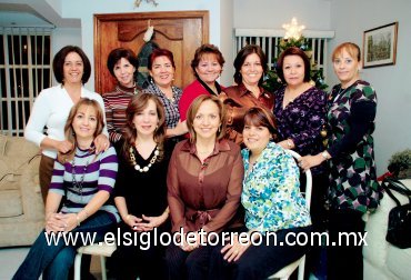 10122007 
Leticia de Borunda, Griselda de Madinaveitia, María Elena de Román, Chanis de Ávila, Charlothe de Rodríguez, Mimí de Rivera, Carmelita de Guerrero, Mary de Flores, Yola de Gutiérrez, Caro de Landeros