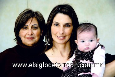 10122007
Miranda Murra Ramírez, Blanca Ramírez de Murra y Blanca Gireud de Ramírez