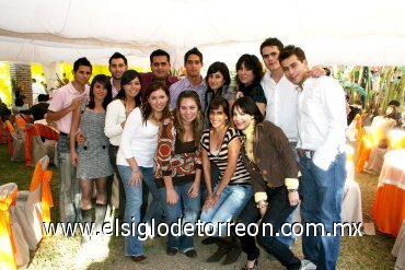 14122007
Mariana, Anabel, Lucía, Lida, Perla, Maricela, Carlos, Antonio, Manuel, Alberto, Carlos, Óscar y Antonio
