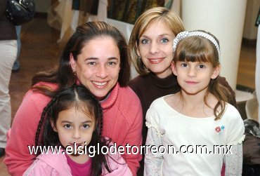 25122007_m_Iveth de Menchaca, Iveth H. Menchaca, Mónica de Pérez y Alejandra Pera Merodio.