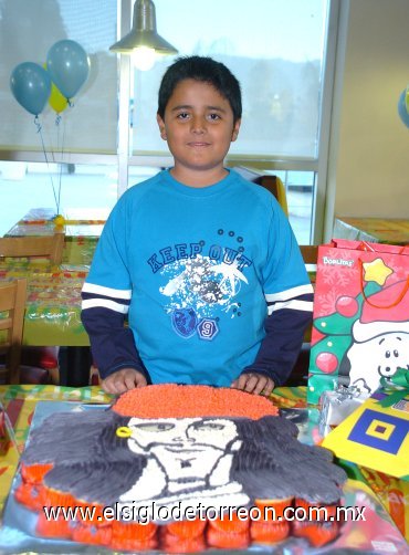 15122007
Luis Gerardo García Montelongo festejó sus once años de edad recientemente.