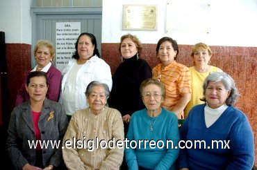 20122007
Juana María Estrada, Aurora Reynoso, Brenda Edith Arias, Hélyda Montoya, Luz María Zamarrón, Leticia Carrera, Eneyda Montoya,