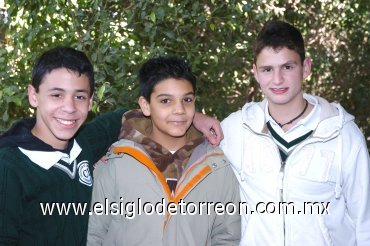 20012008
Cristian Velázquez, Ostejano Greco y Miguel de la Torre.