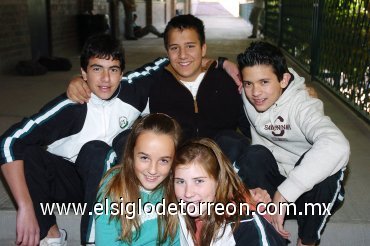 20012008
María Tricio, Cristy Bremer, Gabriel Marcos, Gonzalo Villegas y Luis Mario García.