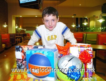 02022008
Al cumplir diez años de edad fue festejado Ángel Gutiérrez Izquierdo.