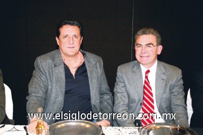 Germán González y Fernando Amarante.
