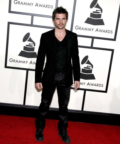 Juanes, ganador de 12 Latin Grammy, fue el único presentador latinoamericano de la ceremonia.