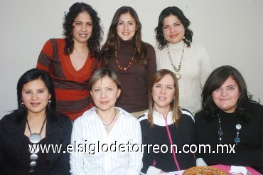 10022008
Lety Rivera de García, Ana Leticia Estrada de López, Pily Azpiazu de Domínguez, Blanca Perla de Gámez, María Elena Estrada de Reyes, Vero Porras de Estrada y Mariana García  Estrada.