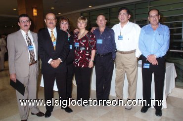 24022008
Julián Ayup, Saúl González, Blanca Balandrano, Luz María Berrueto, Manuel Acuña, Eduardo Campos y Óscar Rodríguez