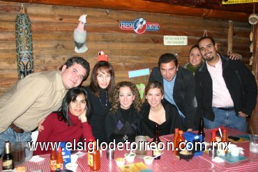 28022008
Javier Bernal, Rocío Reyes, Cristina García, Mónica Martínez, Elena Saldívar, Ricardo Agüero, Marcela Ayala y Armando Mercado.