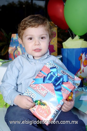24022008
Matteo Braña Giberti, en su fiesta de dos años de vida.