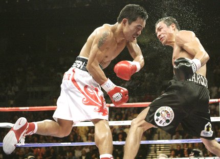 Ese combate probablemente fue apenas un aperitivo para el violento combate que se dio entre estos dos magníficos boxeadores.
