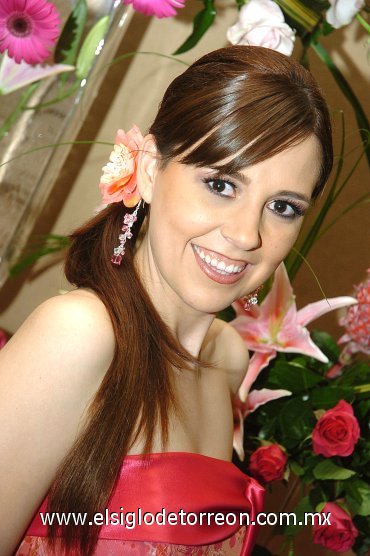 15032008
Cristina Araujo Torre contraerá matrimonio con Jaime Velázquez García el 26 de abril.