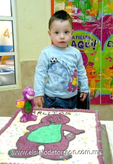 14032008
Carlos Blanco Rodríguez festejó dos años de edad.