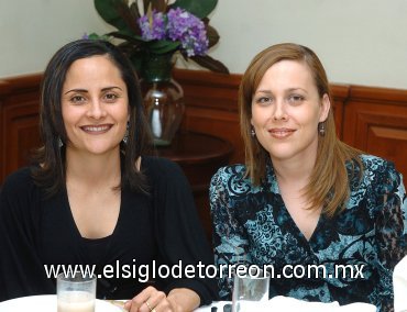 16032008
Maria Elena Tinoco de Sáenz y Ana Cristina Cantú de Ruiz.