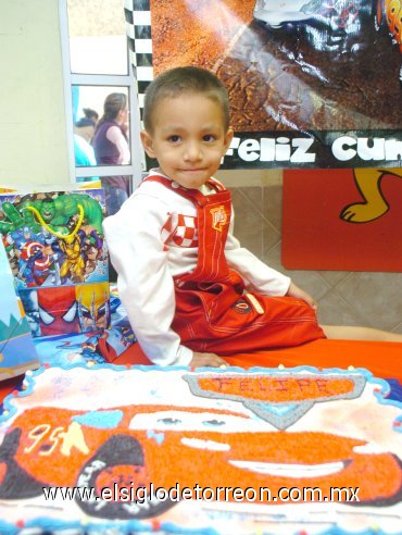 27032008
Felipe Quintero festejó cinco años de edad.