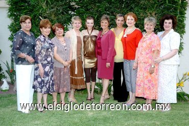 26042008
María Mercedes en compañía de Ema de León, Chelito Colón, Sugeyla de Núñez, Licha de Rendón, Vickie Hamdan, Rosa Alicia de Mijares, Anita de Cárdenas, Malena de Romo y Carla Romo