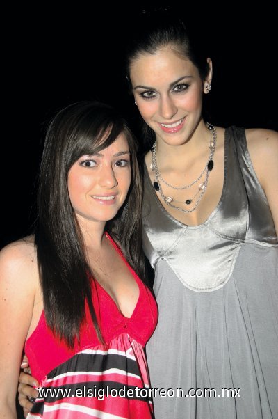 Lucía Ramos y Daniela Sesma.
