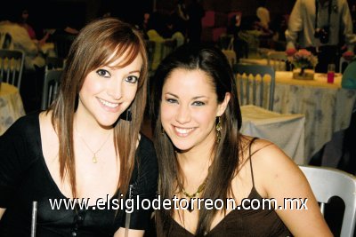 Fabiola Sotolujan y Daniela Graham.
