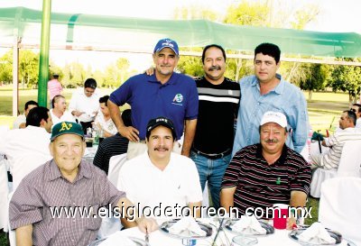 José Ortega, Ernesto Llamas, Miguel Gil, José Llamas, Gerardo López y Jesús Obeso.