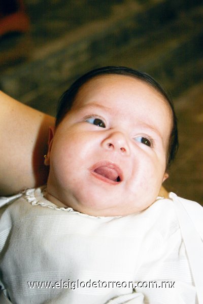 Lindo bautizo
Paulina de las Casas Gutiérrez.