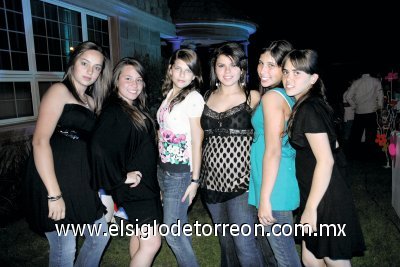 Marifer Díaz Flores, Baby Revuelta, Ilse Villarreal, Cecy Moncholi, Fernanda Silva y Silvia Ruiz.