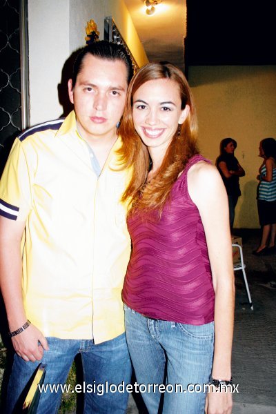 Fernando López y Bety Lavín.