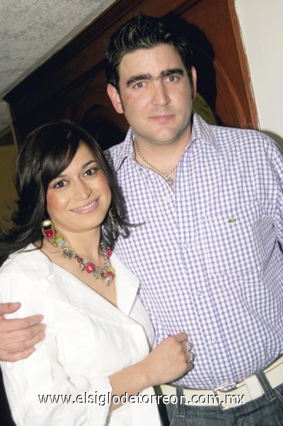 Katia de Santiago y Carlos Finck.