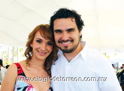 Denisse Escamilla y Jorge A. Montes.
