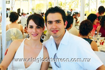 Juntos para toda la vida
Laura Gajón Argüello y Andrés González-Treviño Herrera.