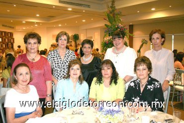 09052008
Mussy de Urow, Gloria de Valdés, Nora de Garrido, Tatis de Meza, Ruthy Gancz, Montse de Murra, Marilú de Gidi, Cecilia de Cisneros y Rosa de Medina