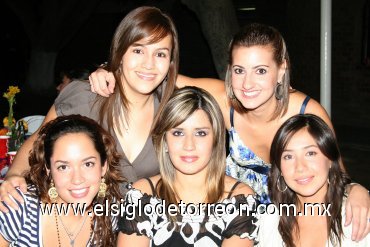 07052008
Cristina Méndez, Isabel Hernández, Laura Orduño, Claudia Estrada y Mirvat Jalil.