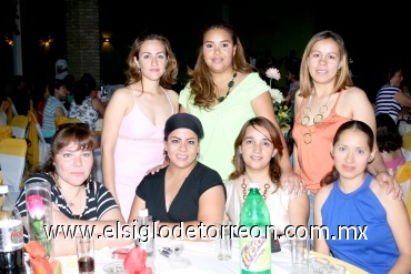 18052008
Sandra Cabrales, Brenda Frausto, Argentina de Navarrete, Ingrid Lara, María del Carmen Delgado, Aby de Miranda y Gabriela Álvarez